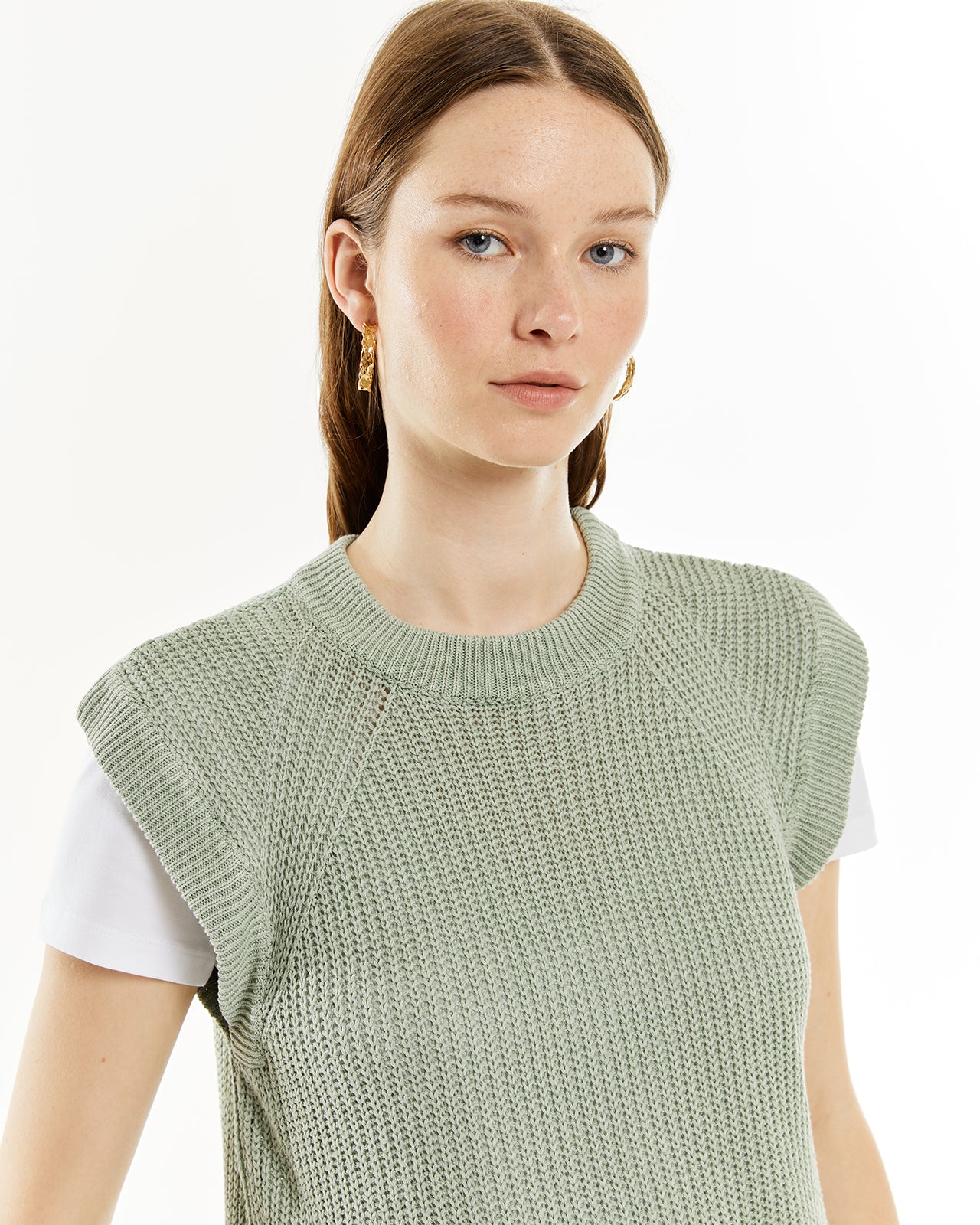Jersey cuello redondo manga corta