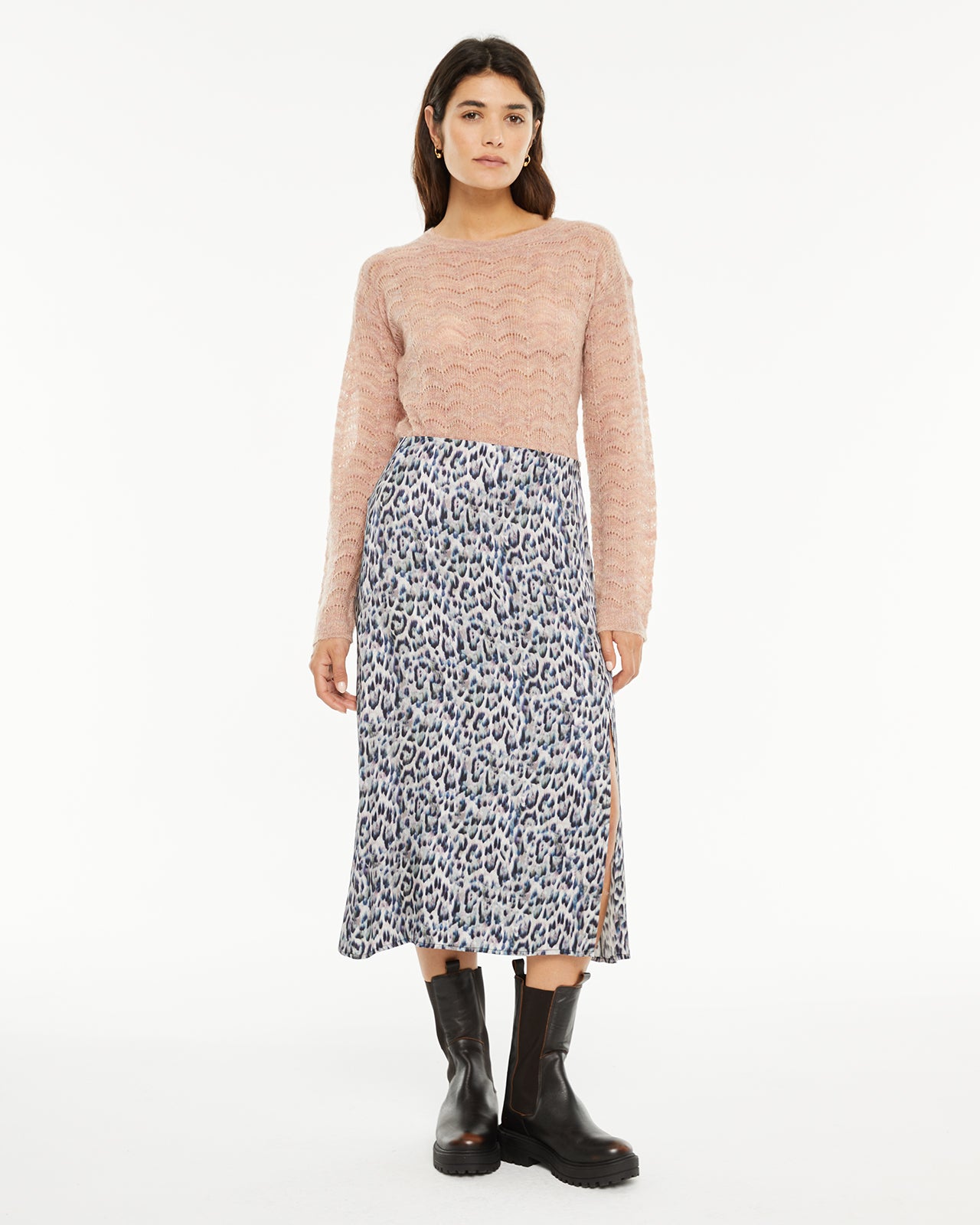 Jersey calado mohair
