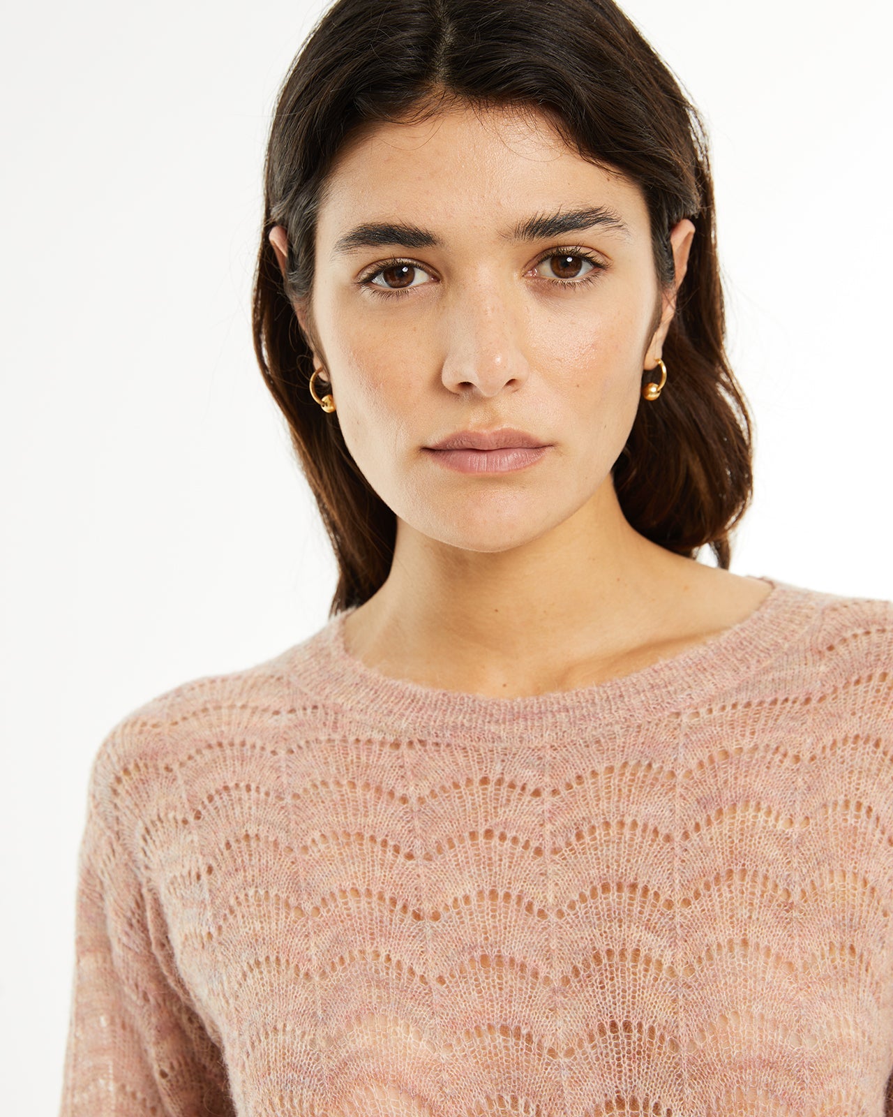 Jersey calado mohair
