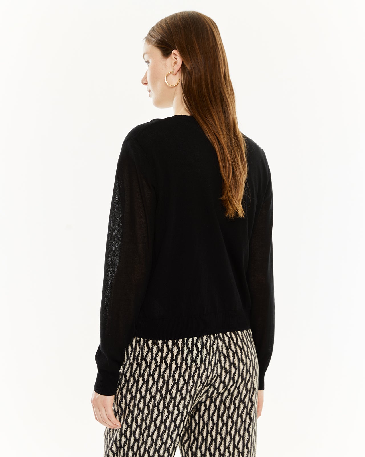 Cardigan cuello mao