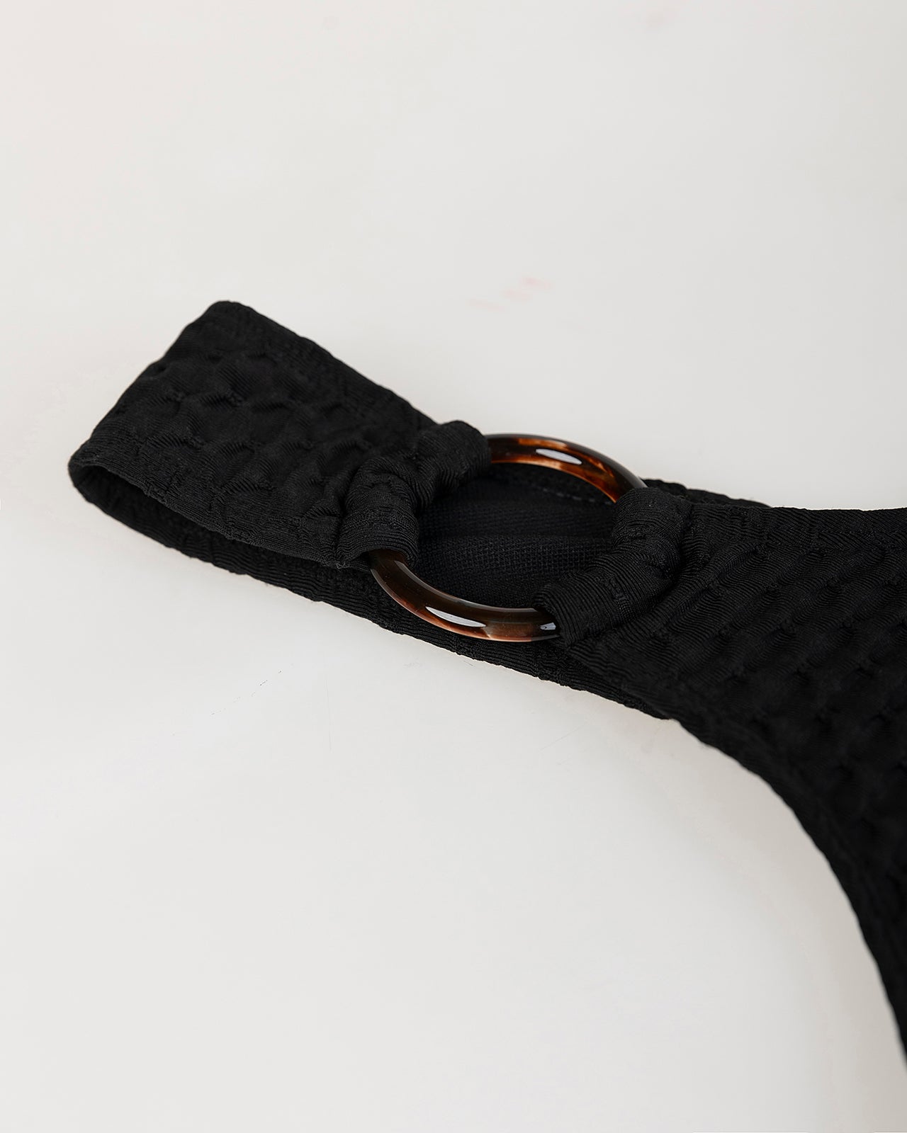 Bañador negro asimetrico