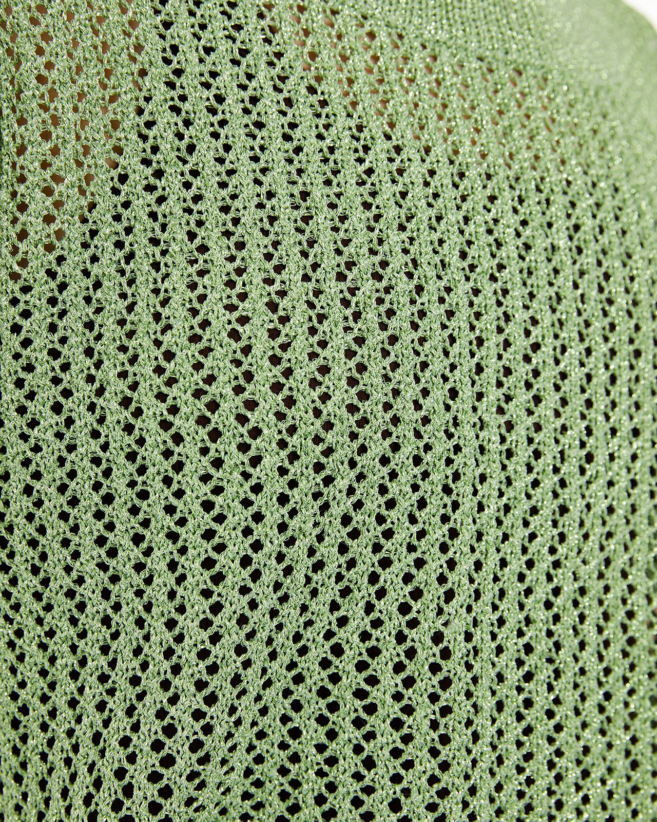 Jersey calado con punto de lúrex