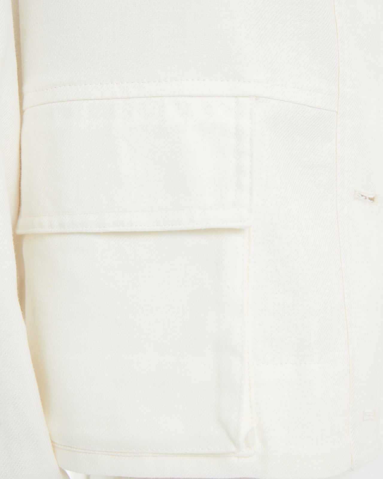 Chaqueta tejido lino algodón de cuello mao