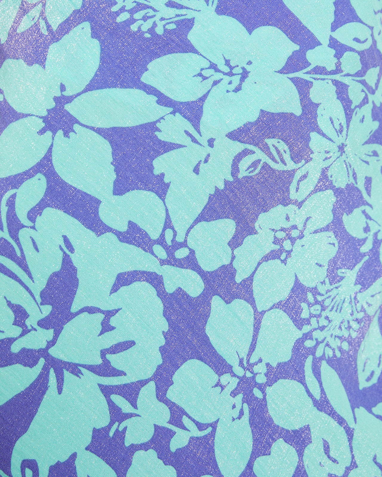 Falda midi estampado floral grande