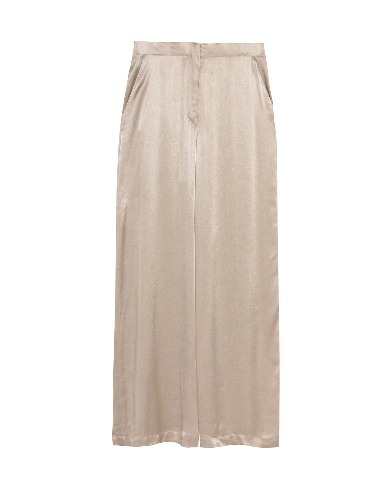 Pantalón palazzo fluido de viscosa