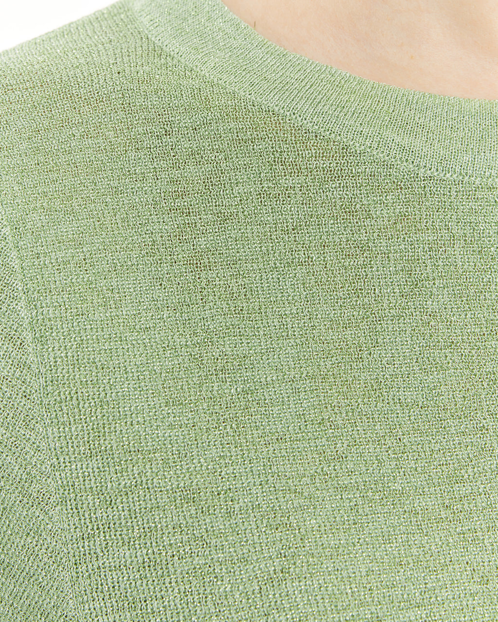 Jersey manga 3/4 lurex