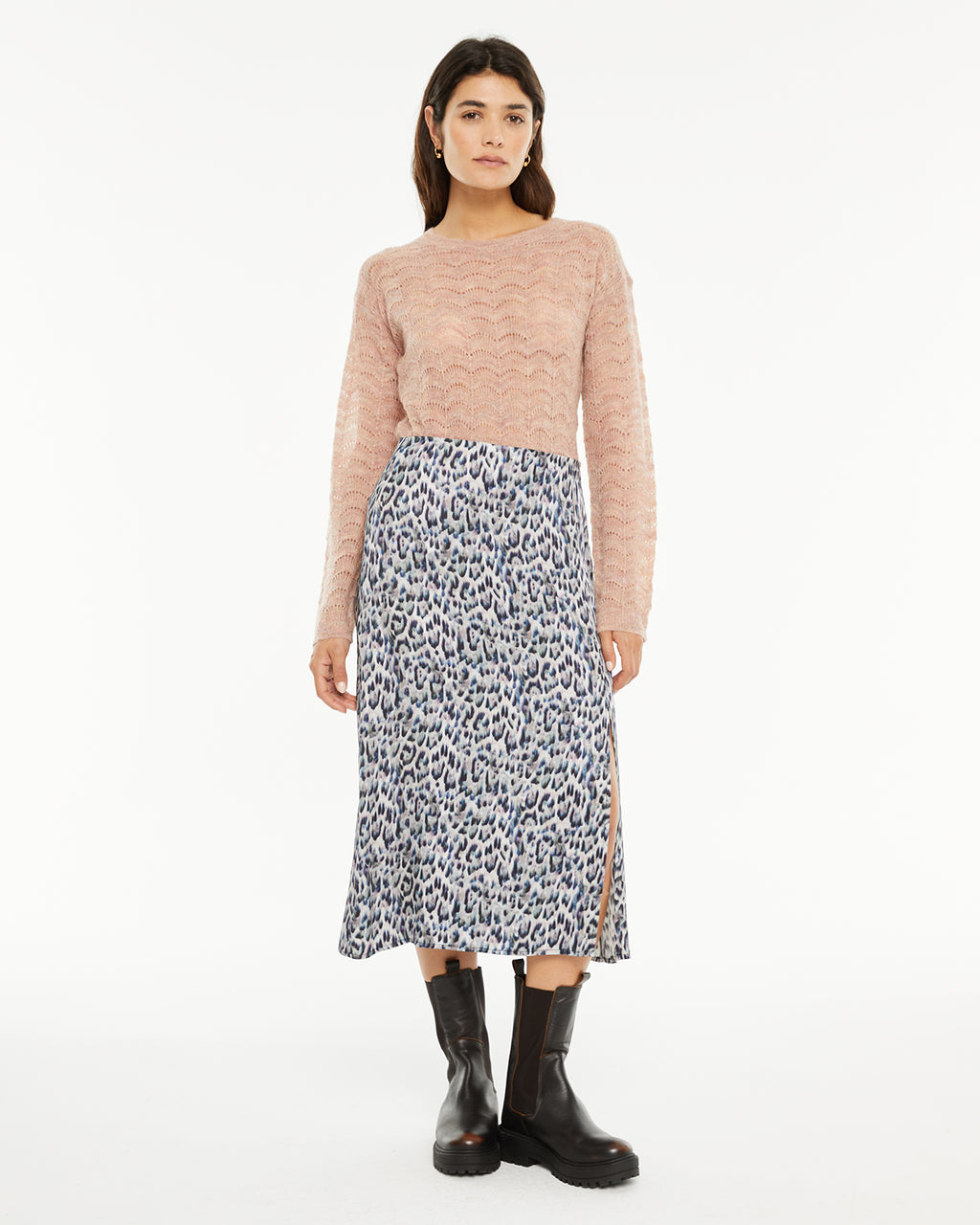 Jersey calado mohair
