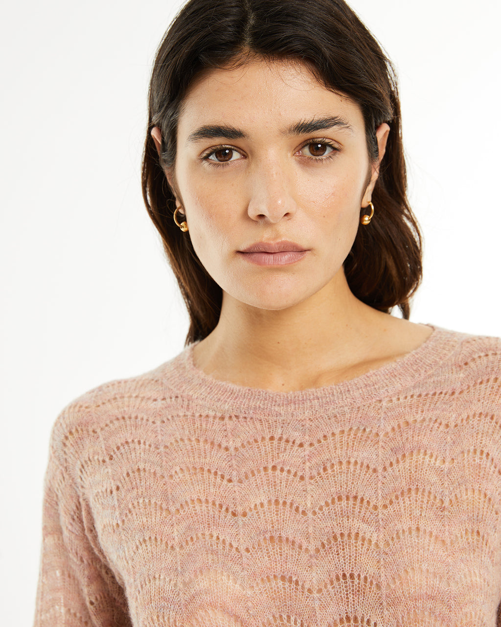Jersey calado mohair
