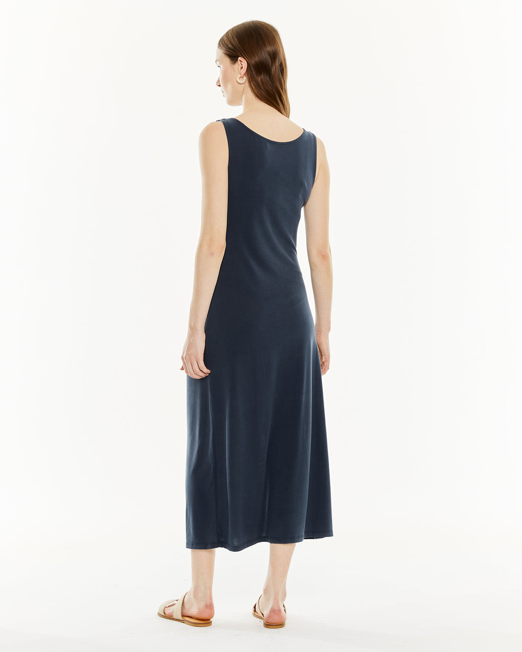 Vestido entallado fruncido