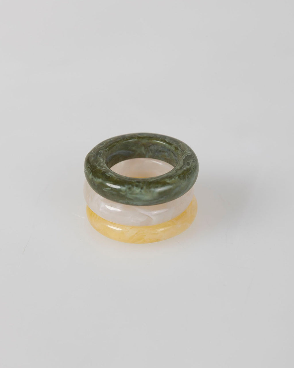 Set tres anillos rígidos