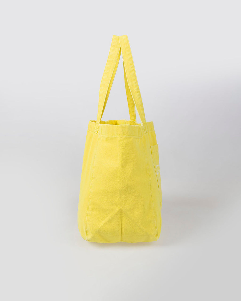 Bolso de algodón efecto lavado