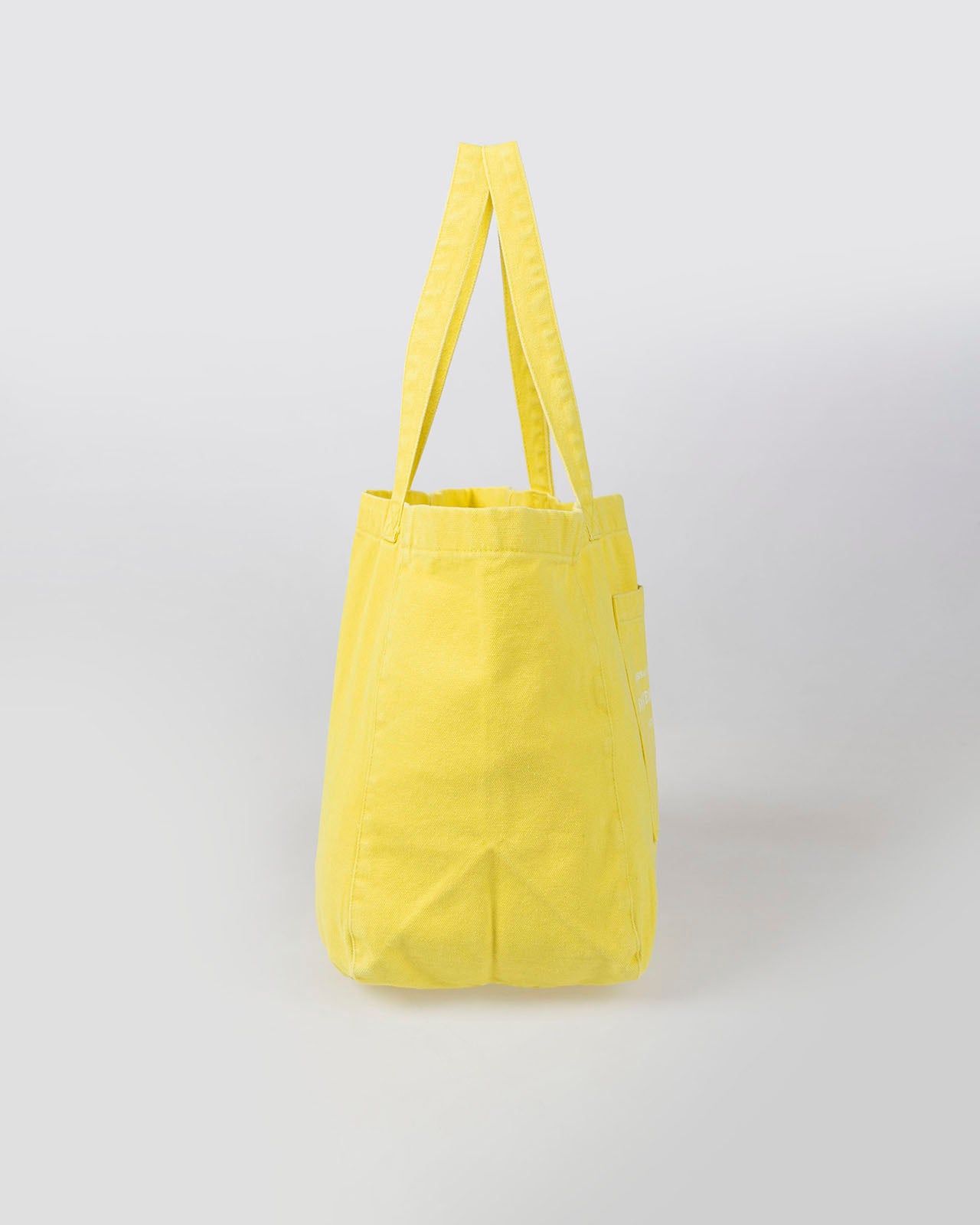 Bolso de algodón efecto lavado