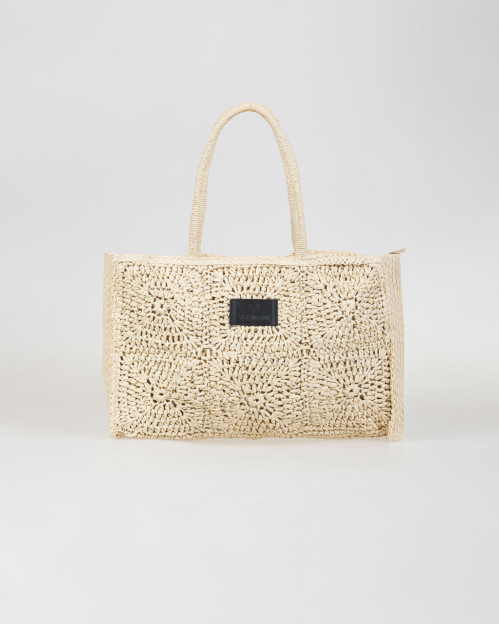 Bolso efecto crochet