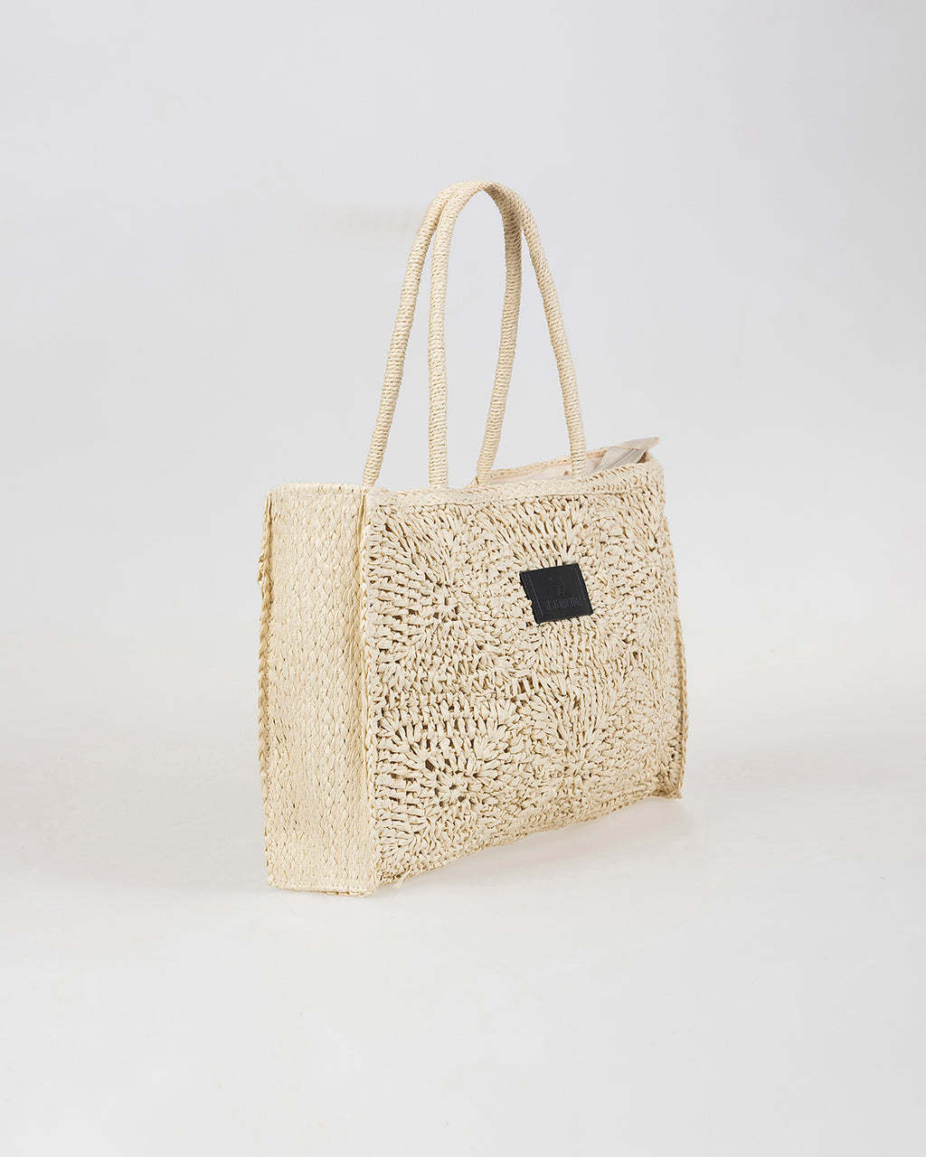 Bolso efecto crochet