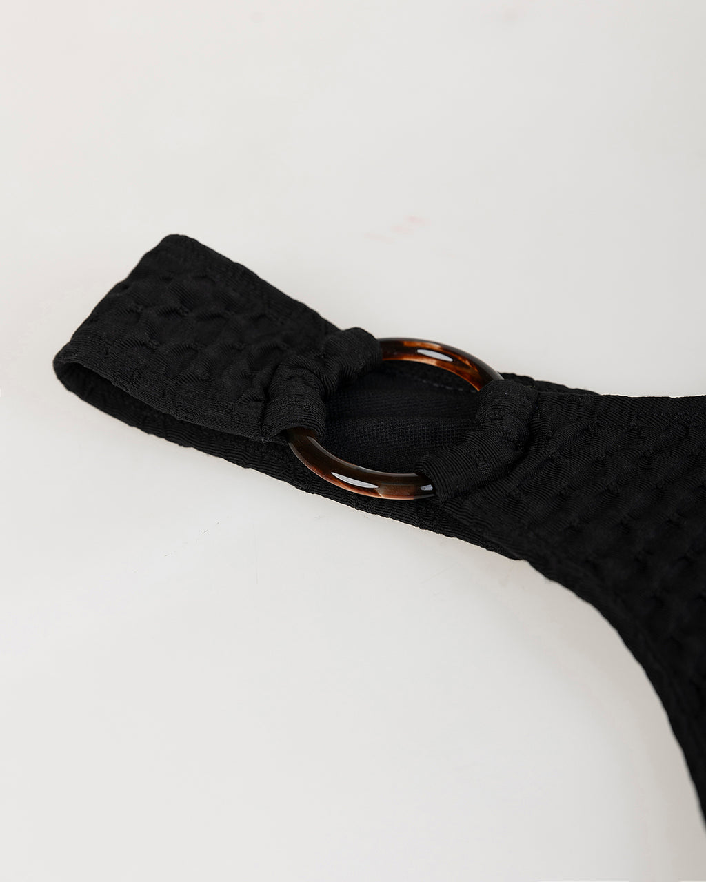 Bañador negro asimetrico