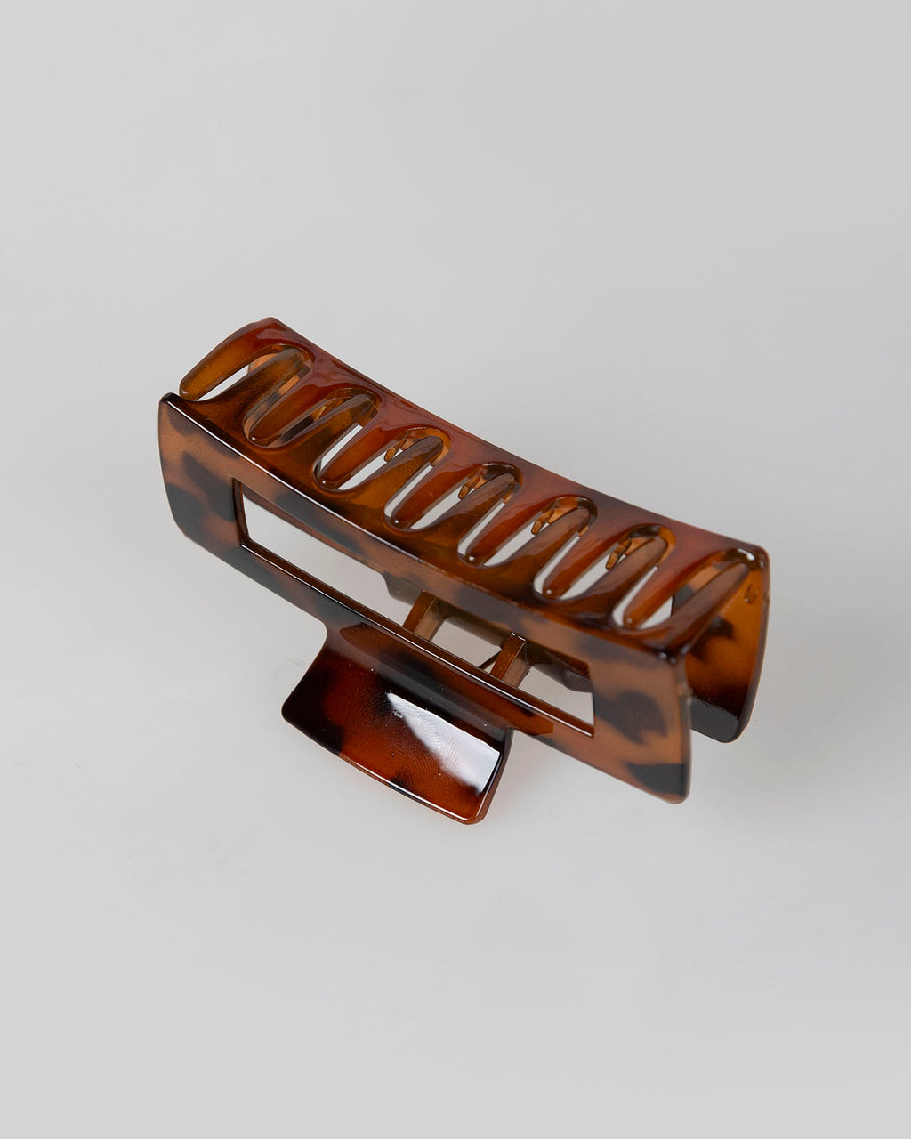 Pinza rectangular animal print