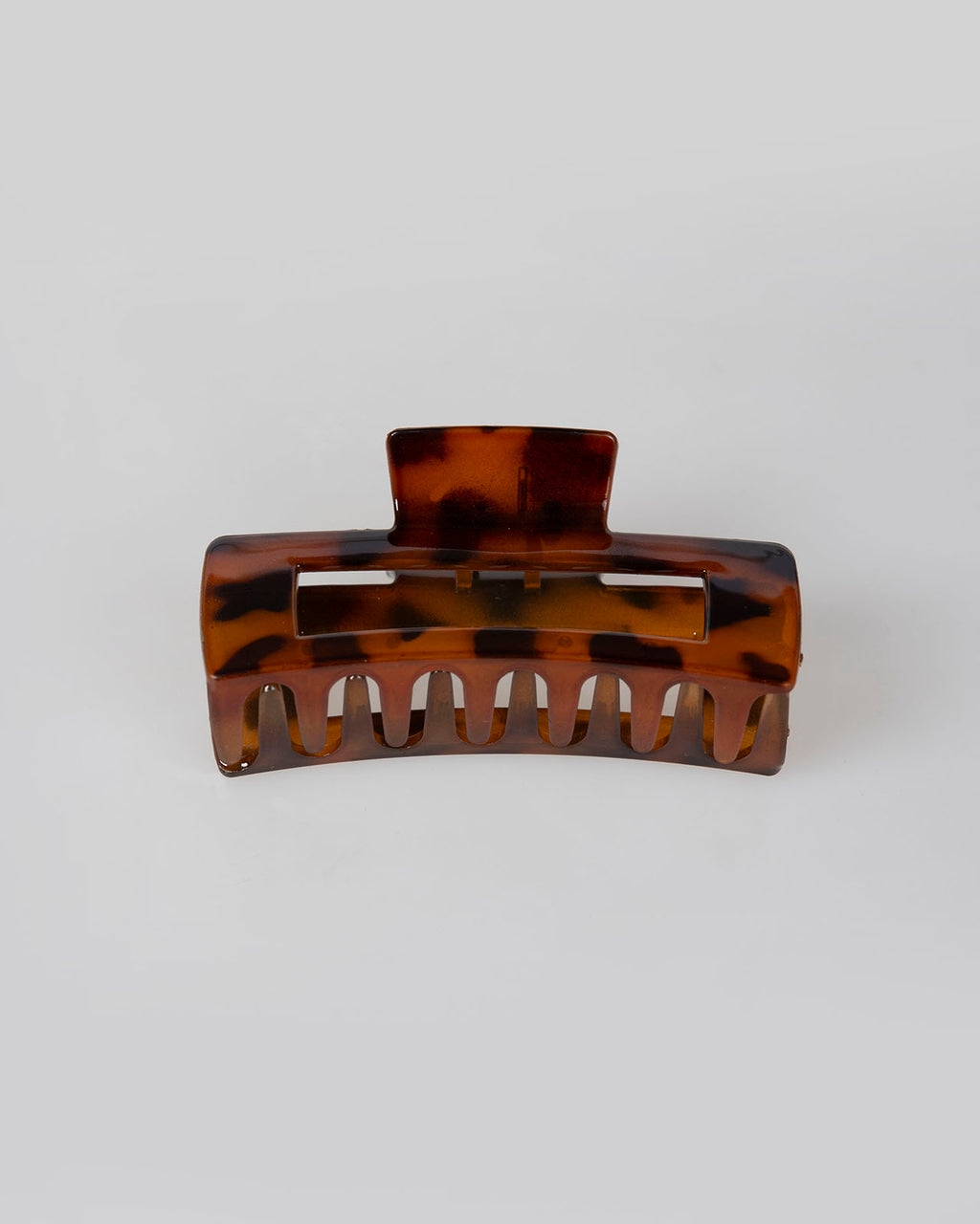 Pinza rectangular animal print