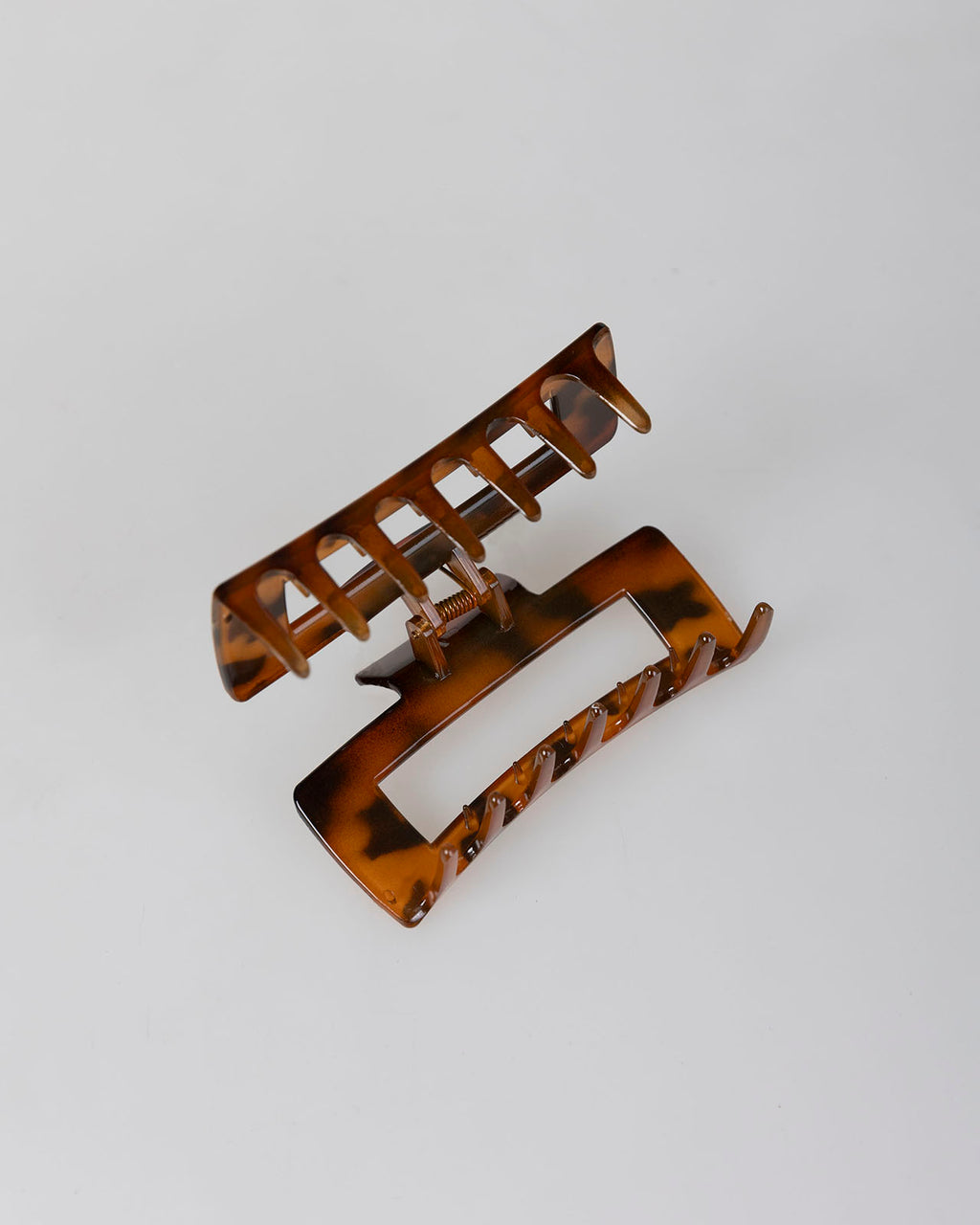 Pinza rectangular animal print