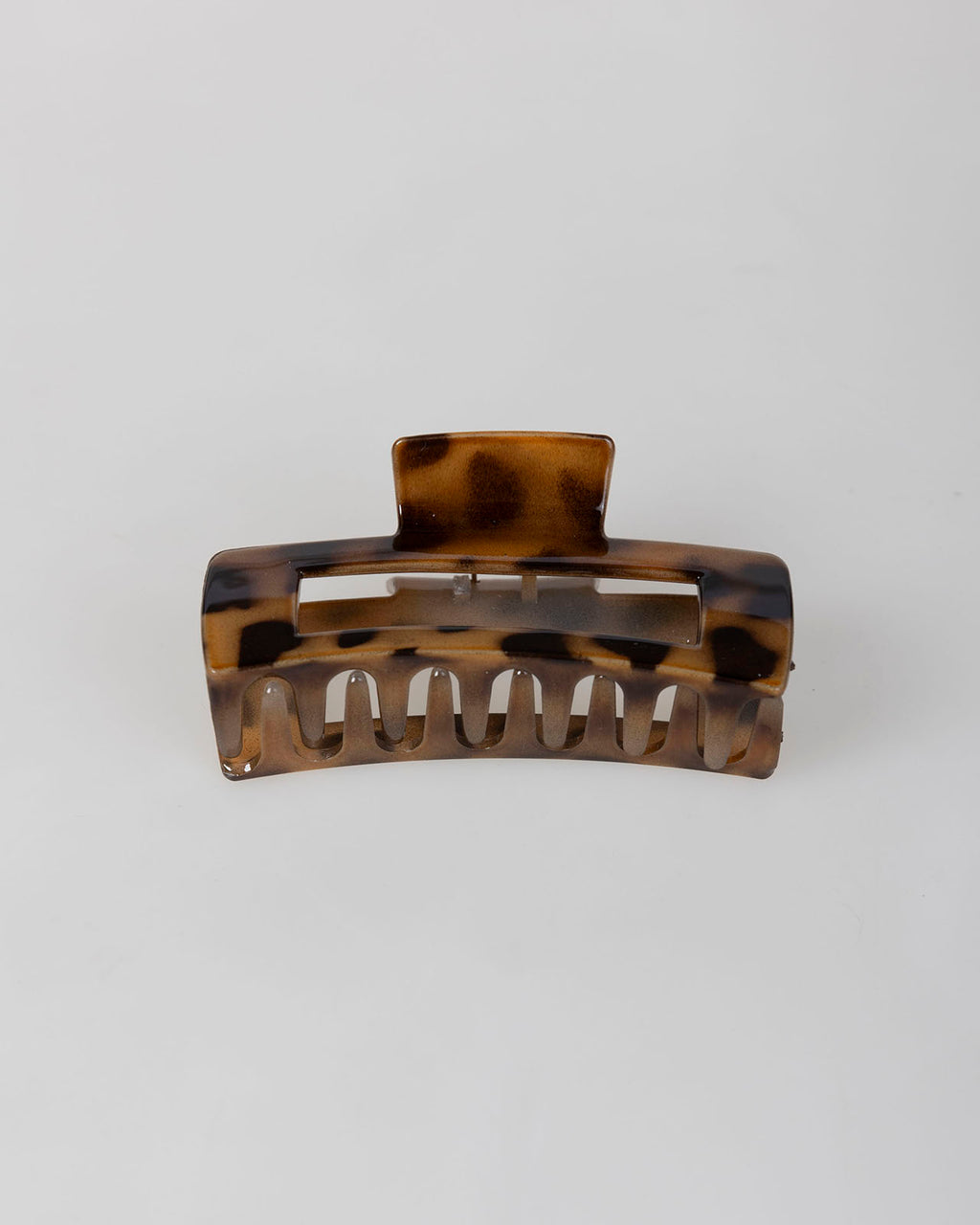 Pinza rectangular animal print