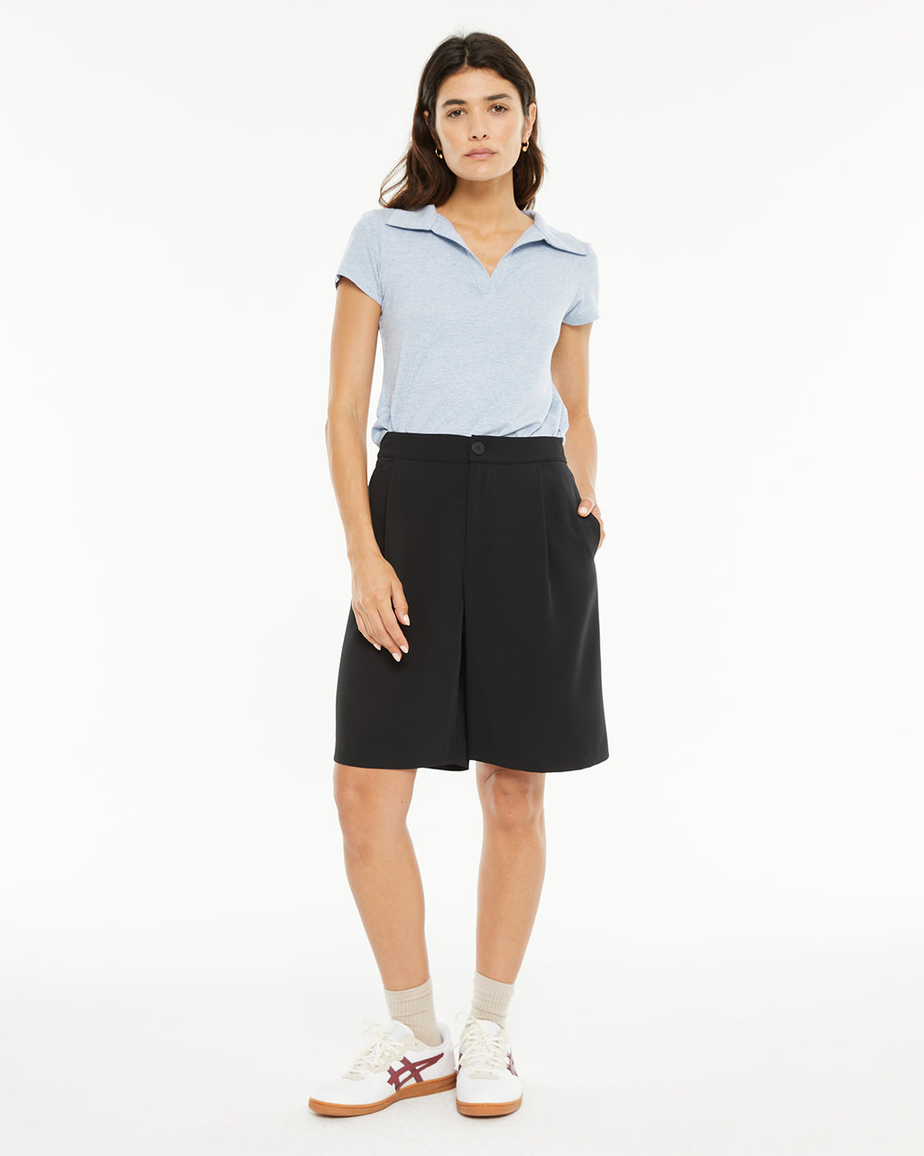 Camiseta manga corta cuello polo