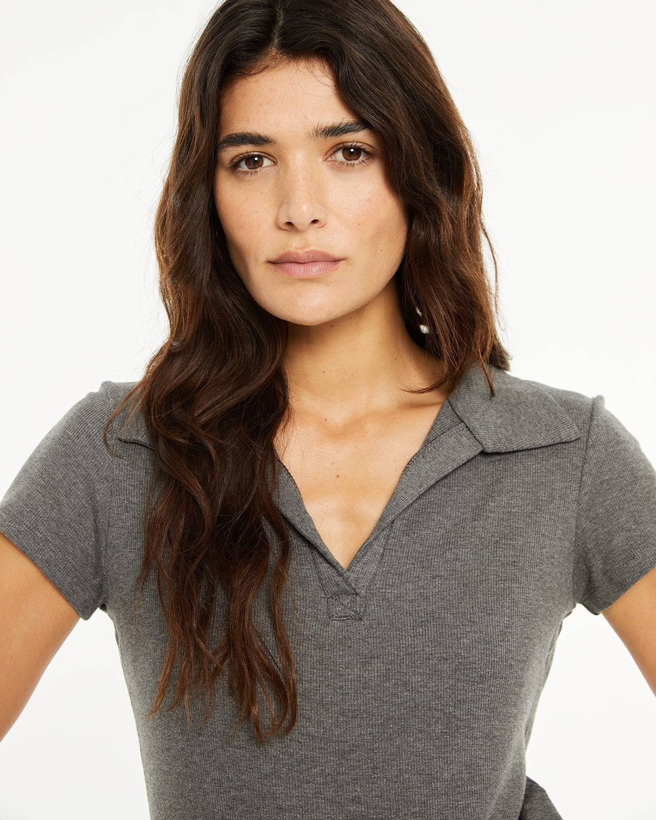 Camiseta manga corta cuello polo