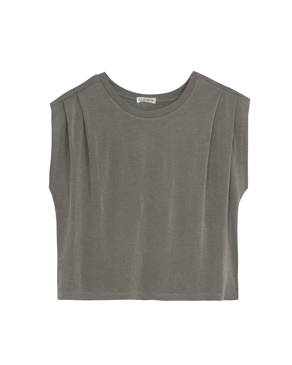 Camiseta oversize costura hombros adelantada