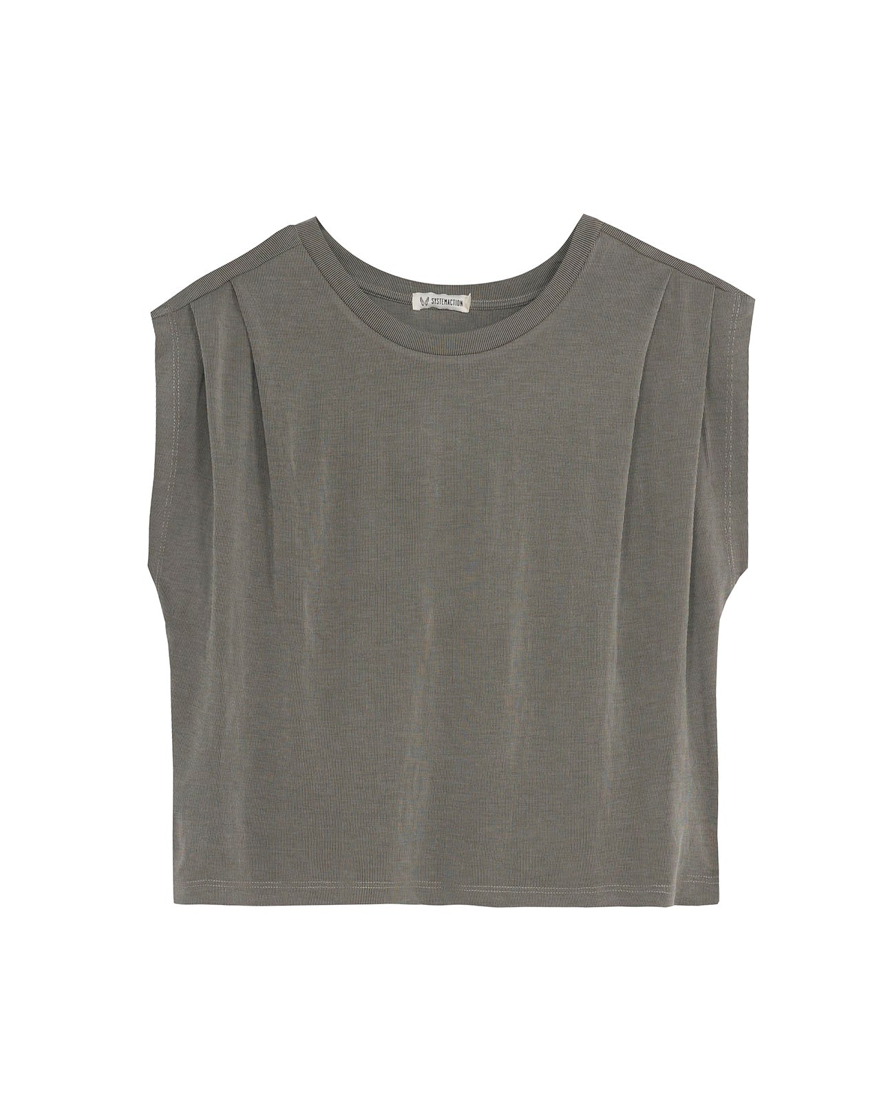Camiseta oversize costura hombros adelantada