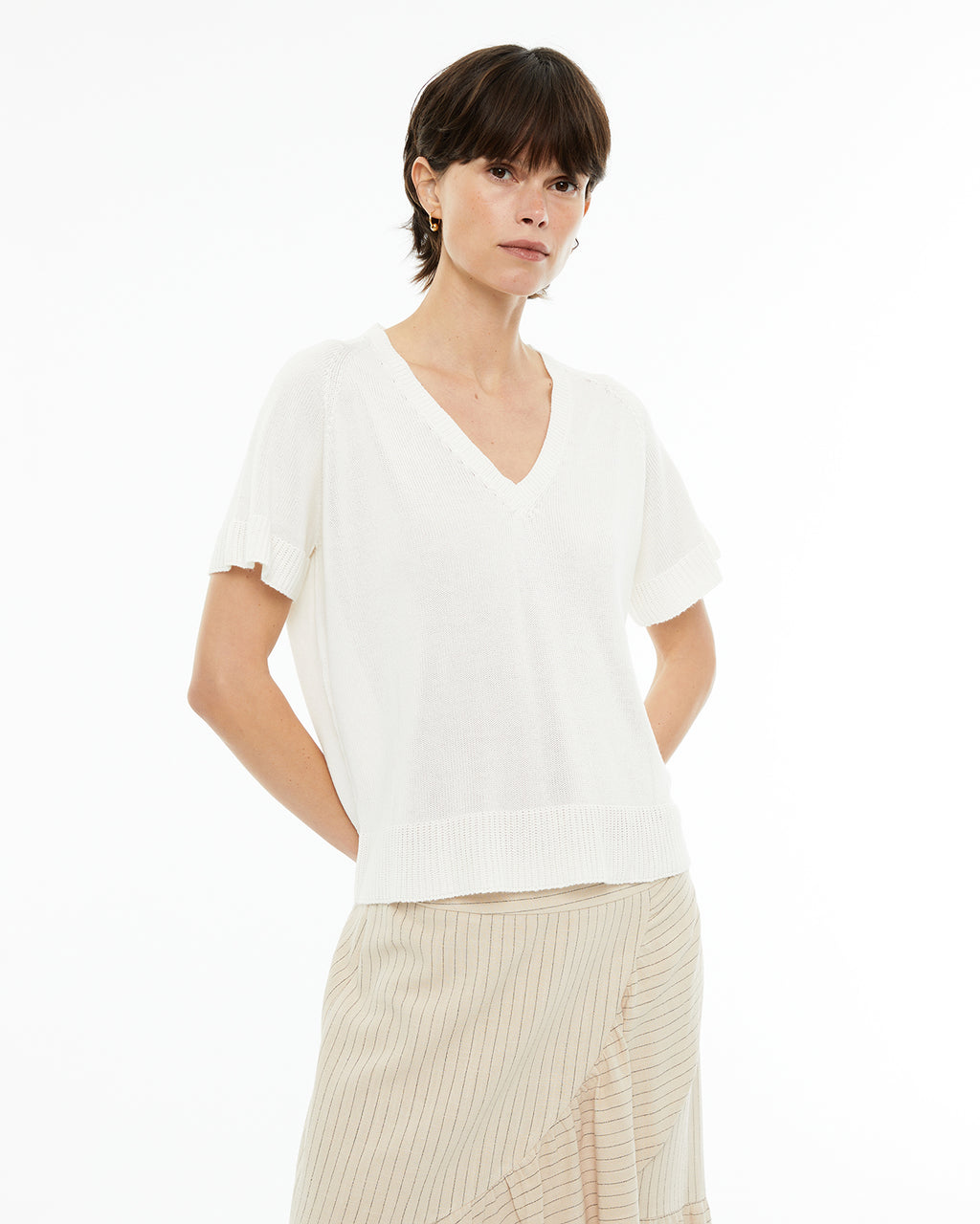Jersey oversize de manga corta