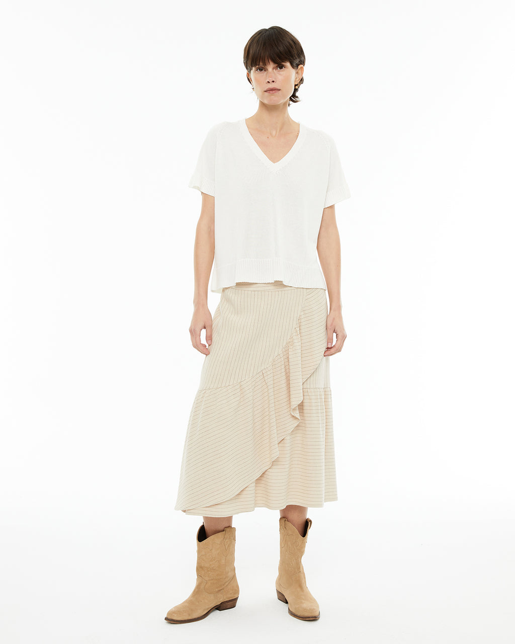 Jersey oversize de manga corta