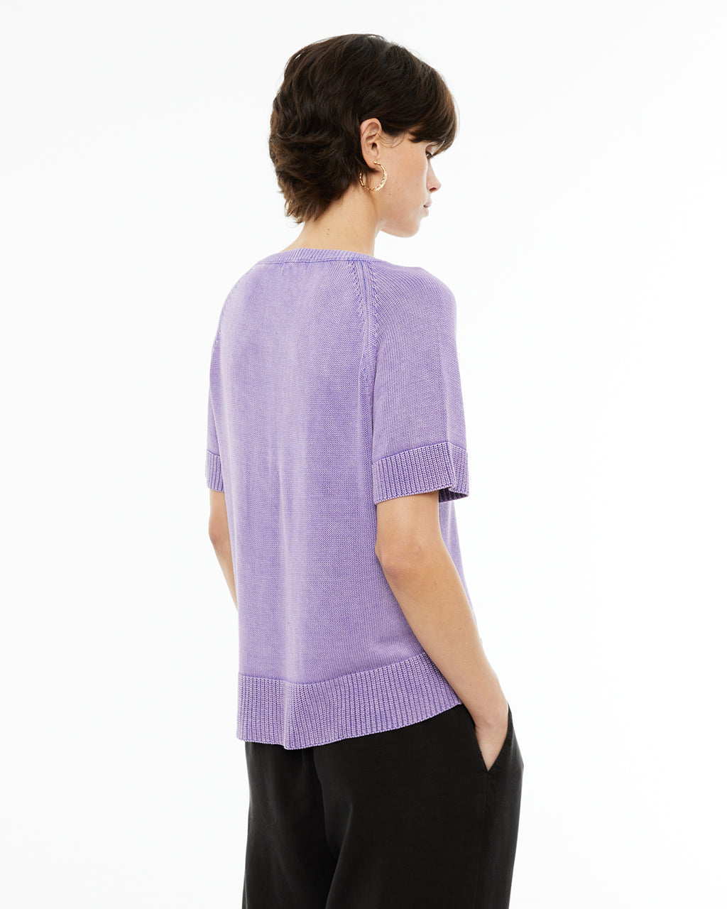 Jersey oversize de manga corta