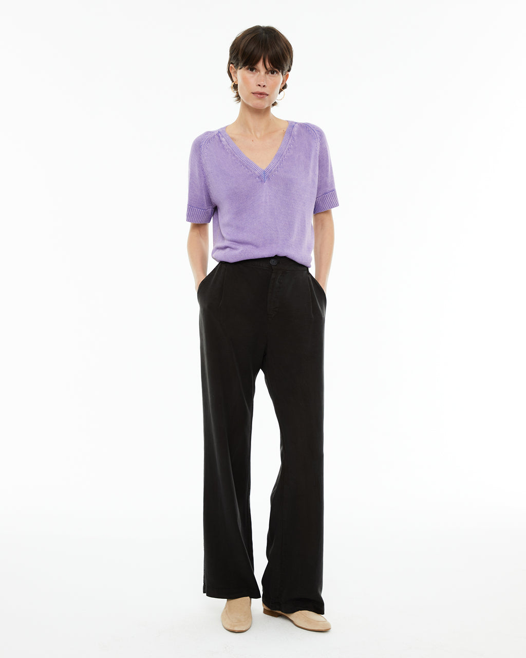 Jersey oversize de manga corta
