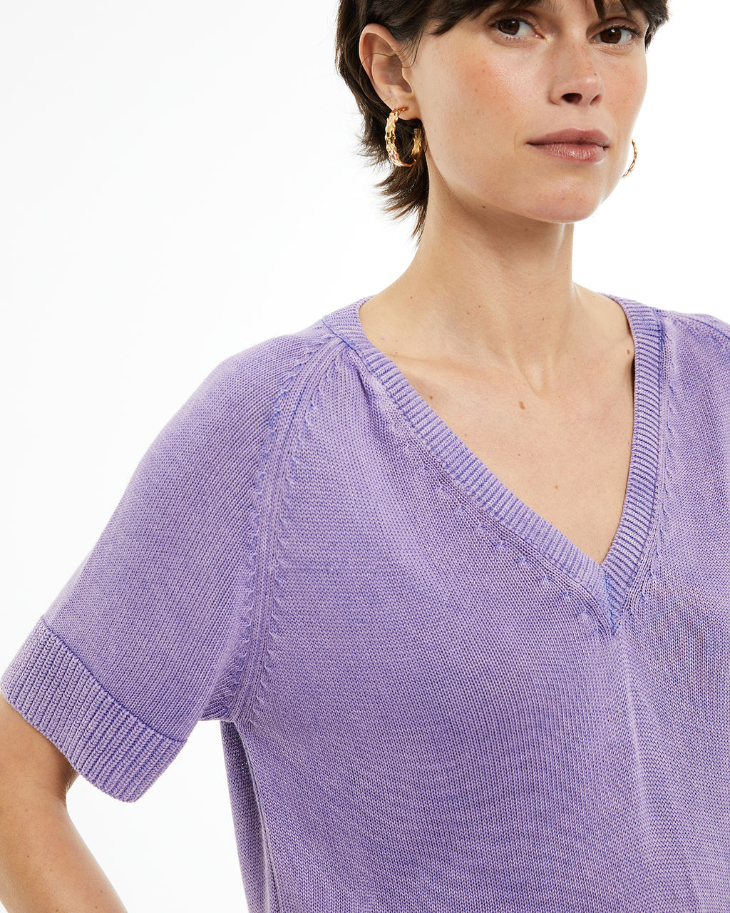 Jersey oversize de manga corta