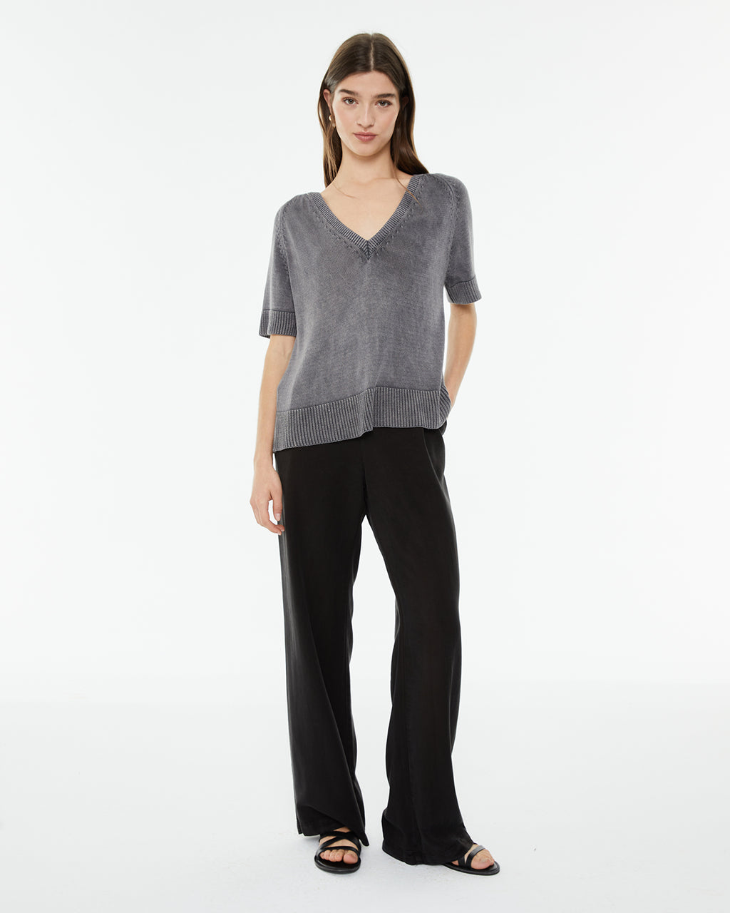Jersey oversize de manga corta