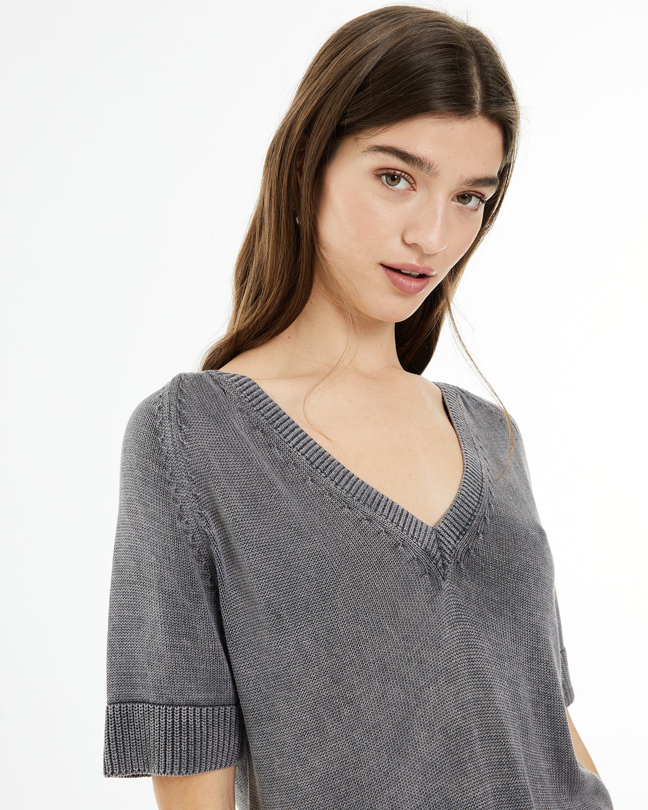 Jersey oversize de manga corta