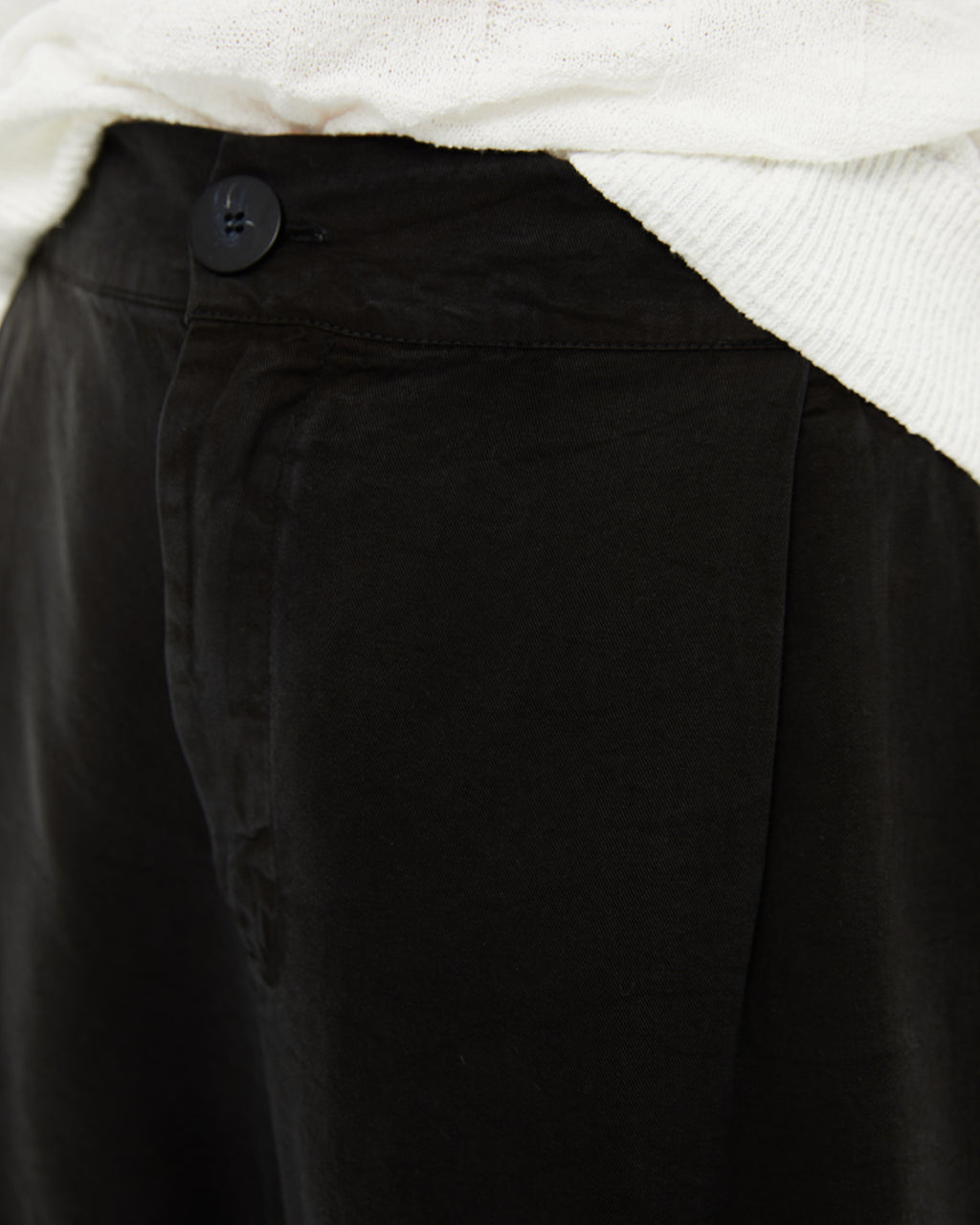 Pantalón ancho cupro con goma en cintura