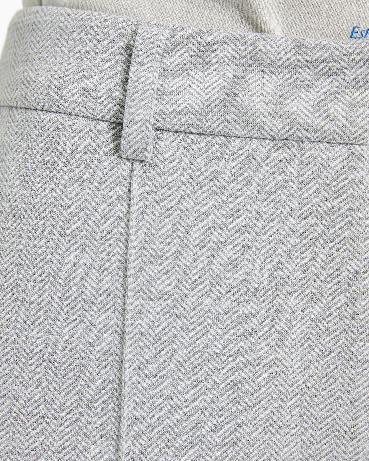 Pantalón tejido jacquard confort de tiro medio