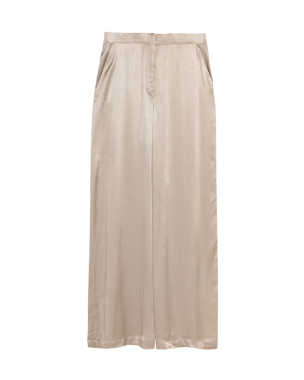 Pantalón palazzo fluido de viscosa