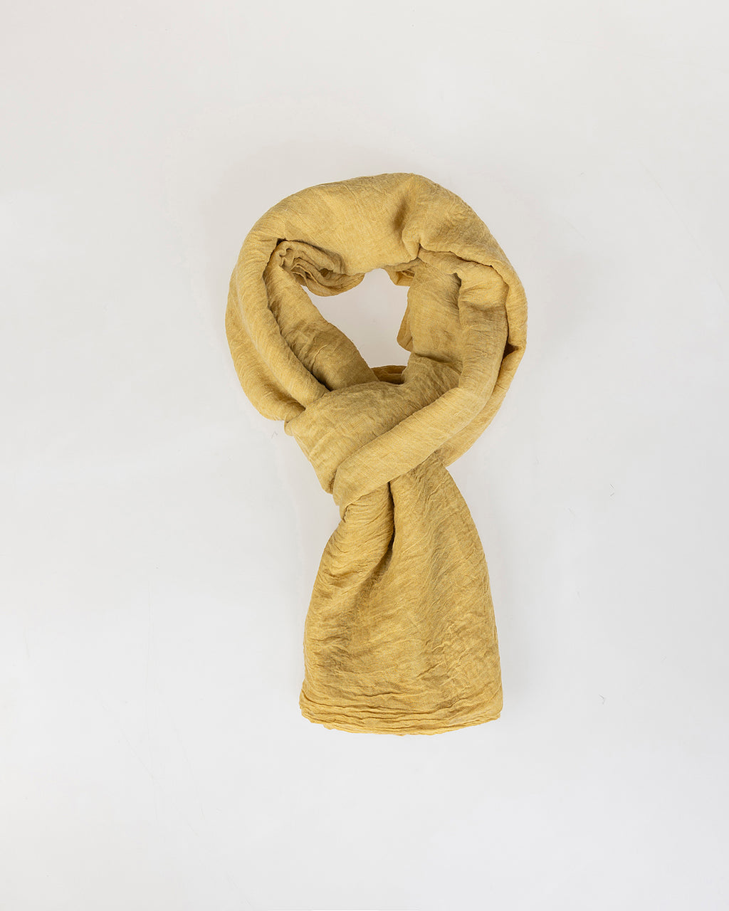Pañuelo amarillo efecto desgastado