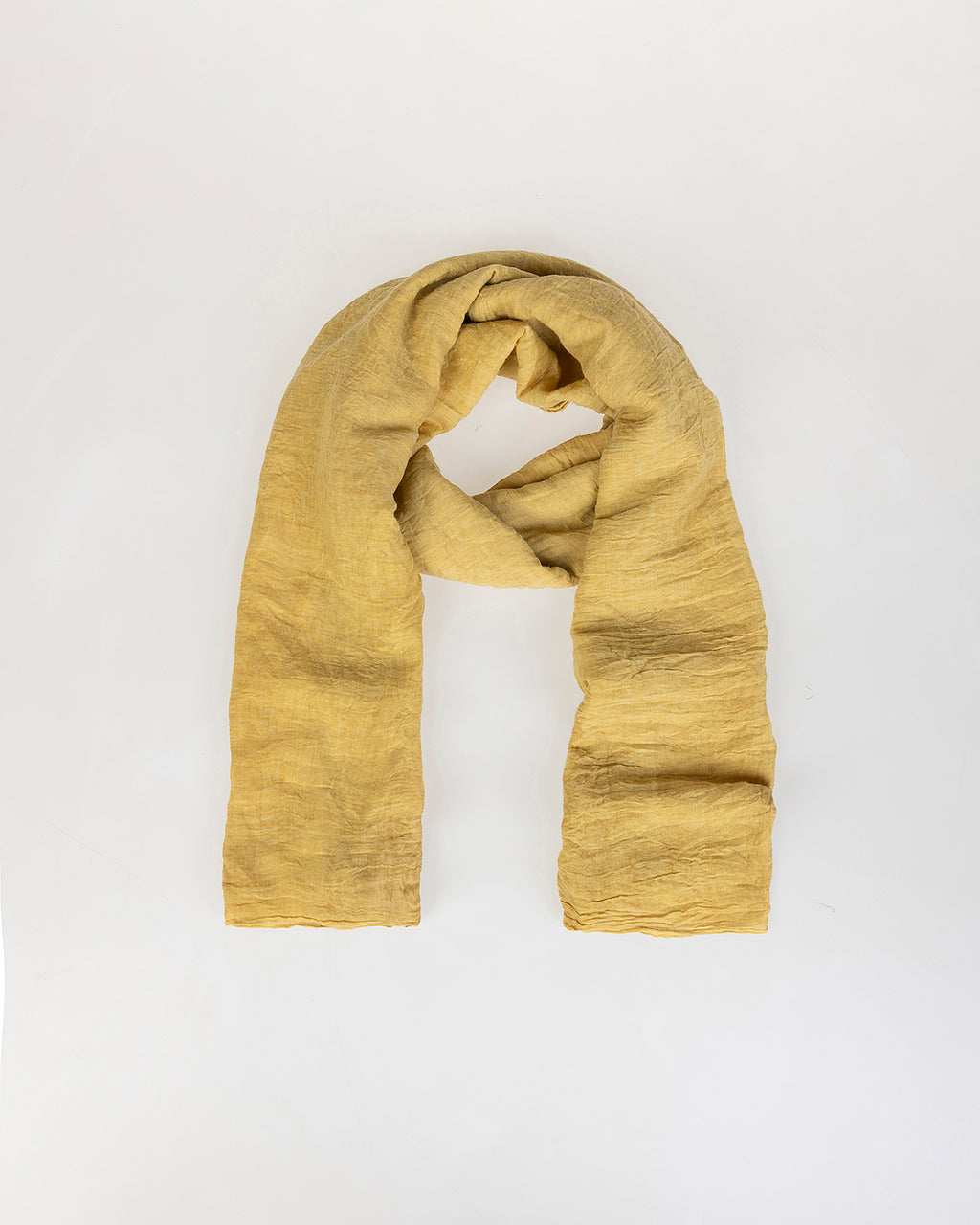 Pañuelo amarillo efecto desgastado