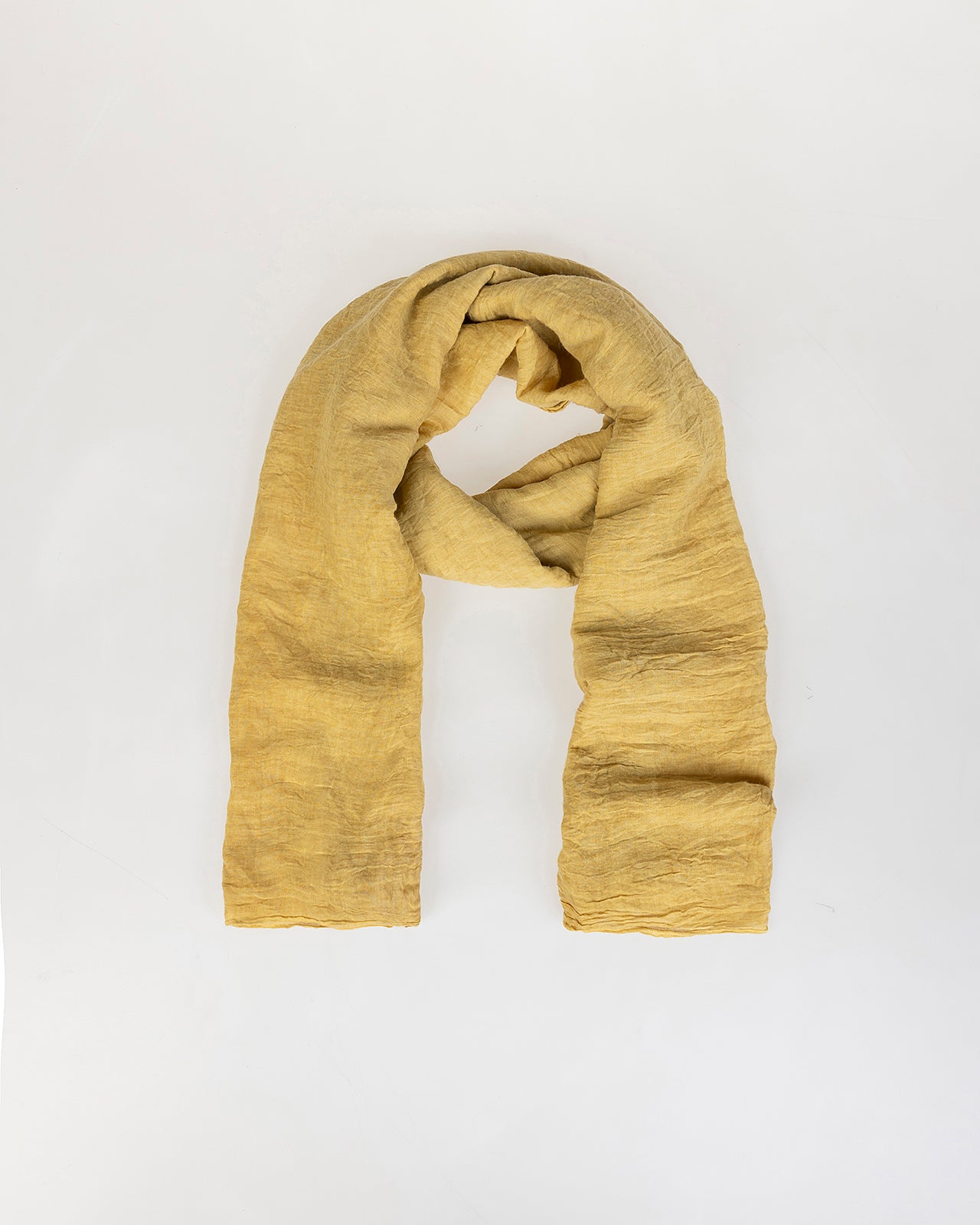 Pañuelo amarillo efecto desgastado