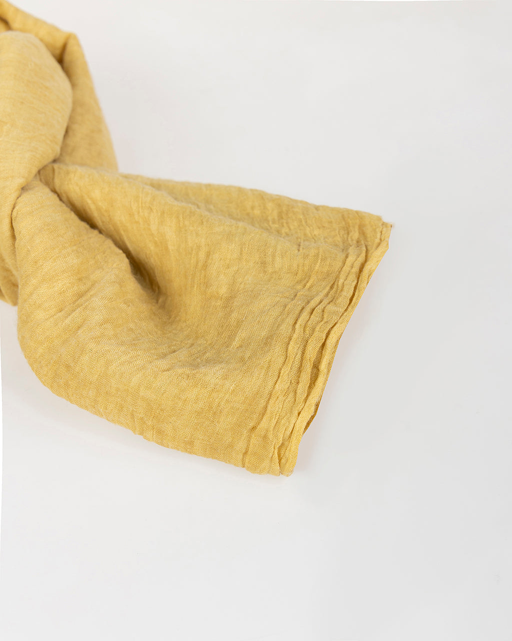 Pañuelo amarillo efecto desgastado